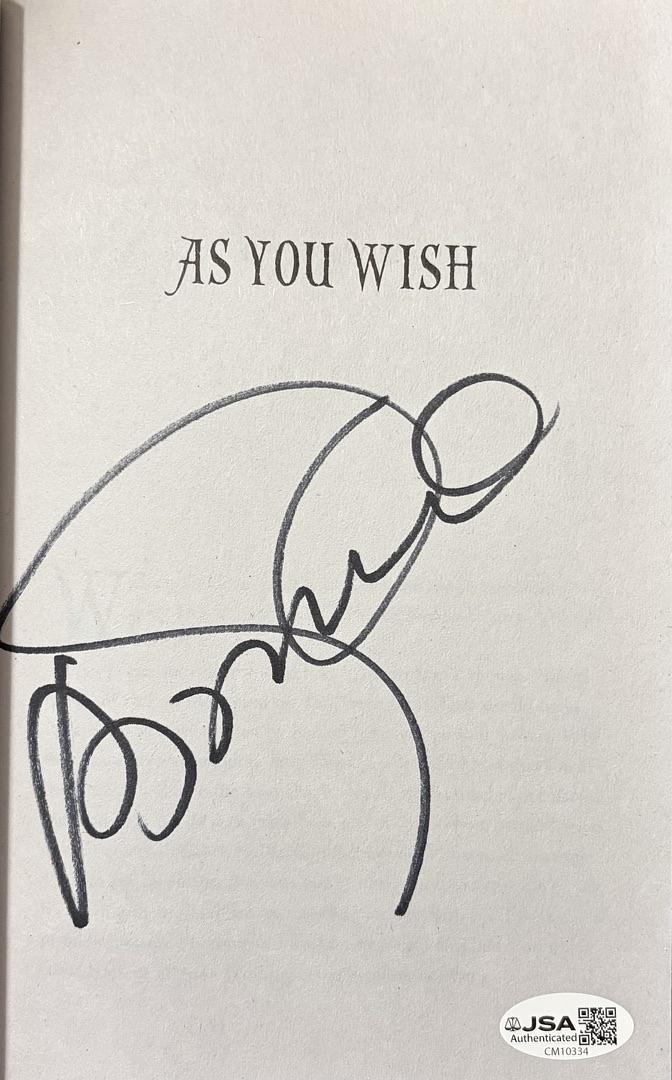 Cary Elwes signed paperback book "As You Wish" - JSA COA